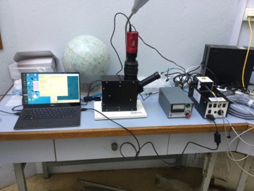 Spectrographie haute résolution - spectrographe "échelette" R=10000 à fibre optique